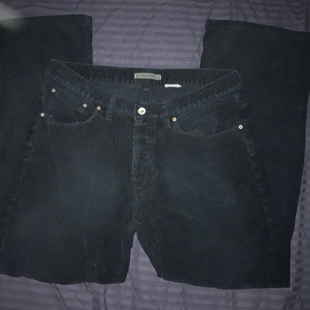 Men’s John Varvatos navy corduroy pants size 34